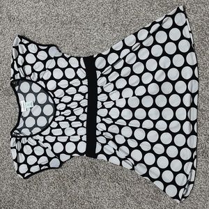 Large Polka Dot Blouse